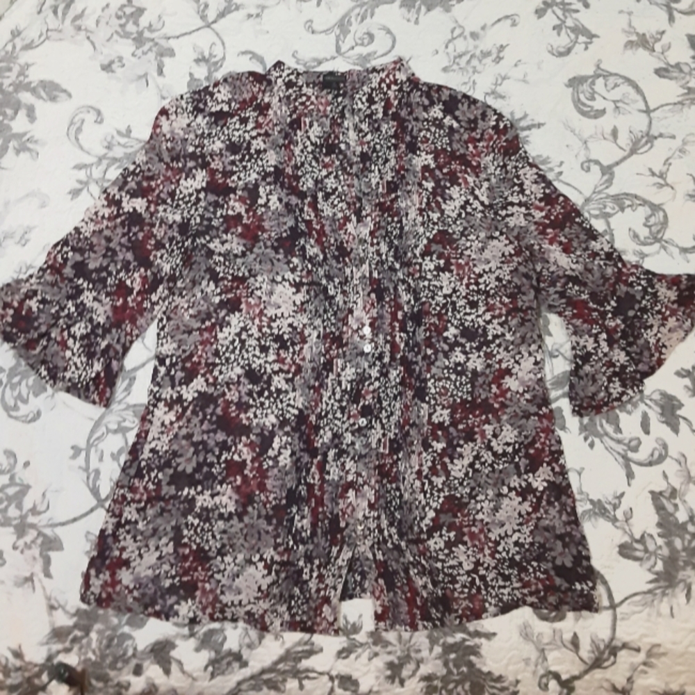 Madison floral blouse